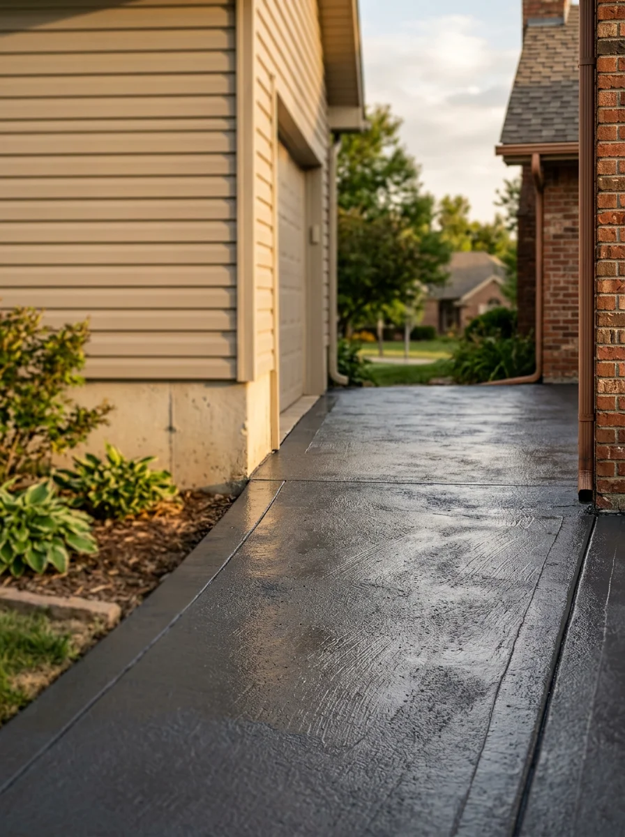 Close-up of quality work on a Derby property exterior demonstrating professional standards.